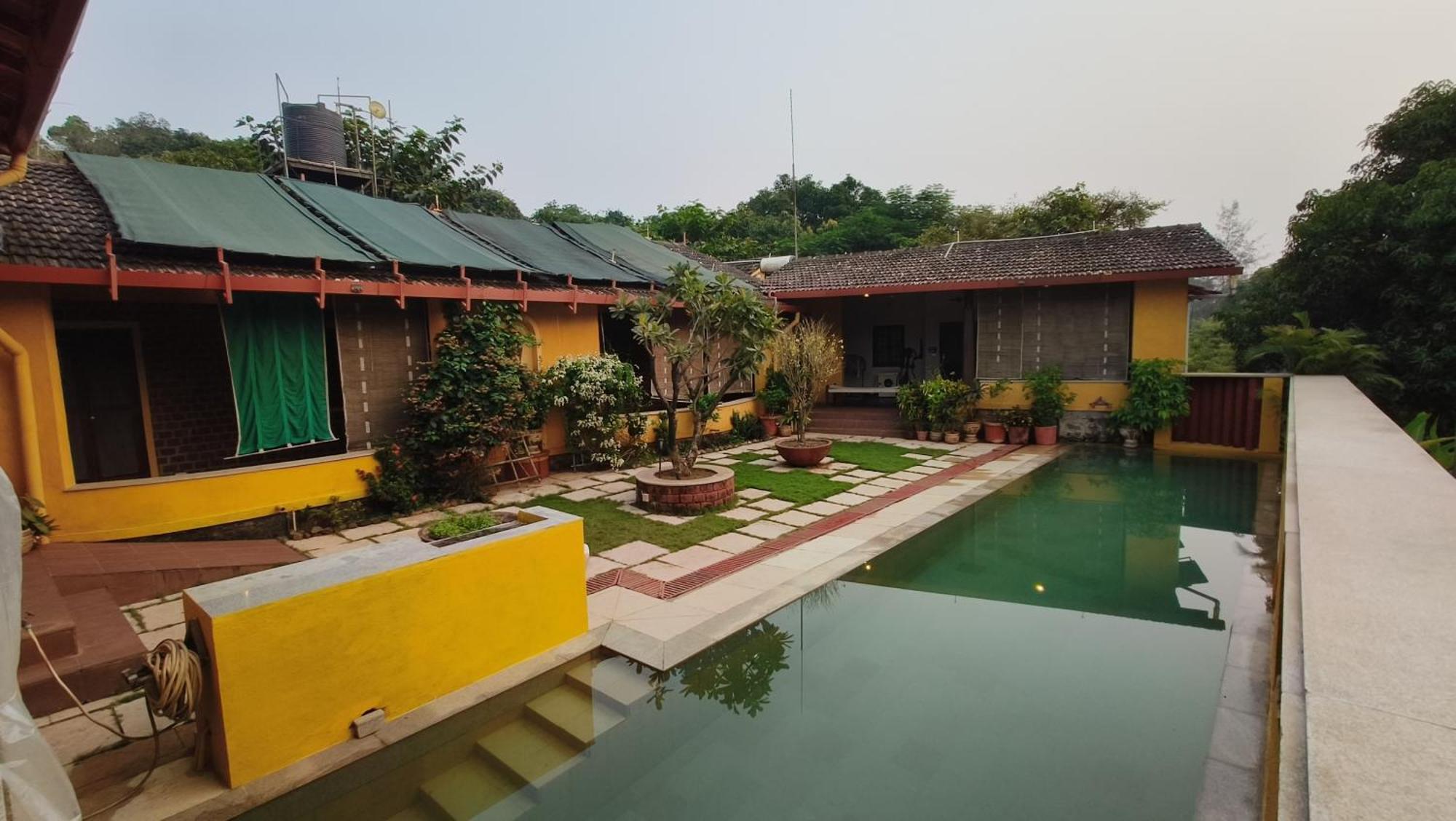 Sohana Eco Retreat Farmhouse - Karjat Chinchavli Eksteriør bilde