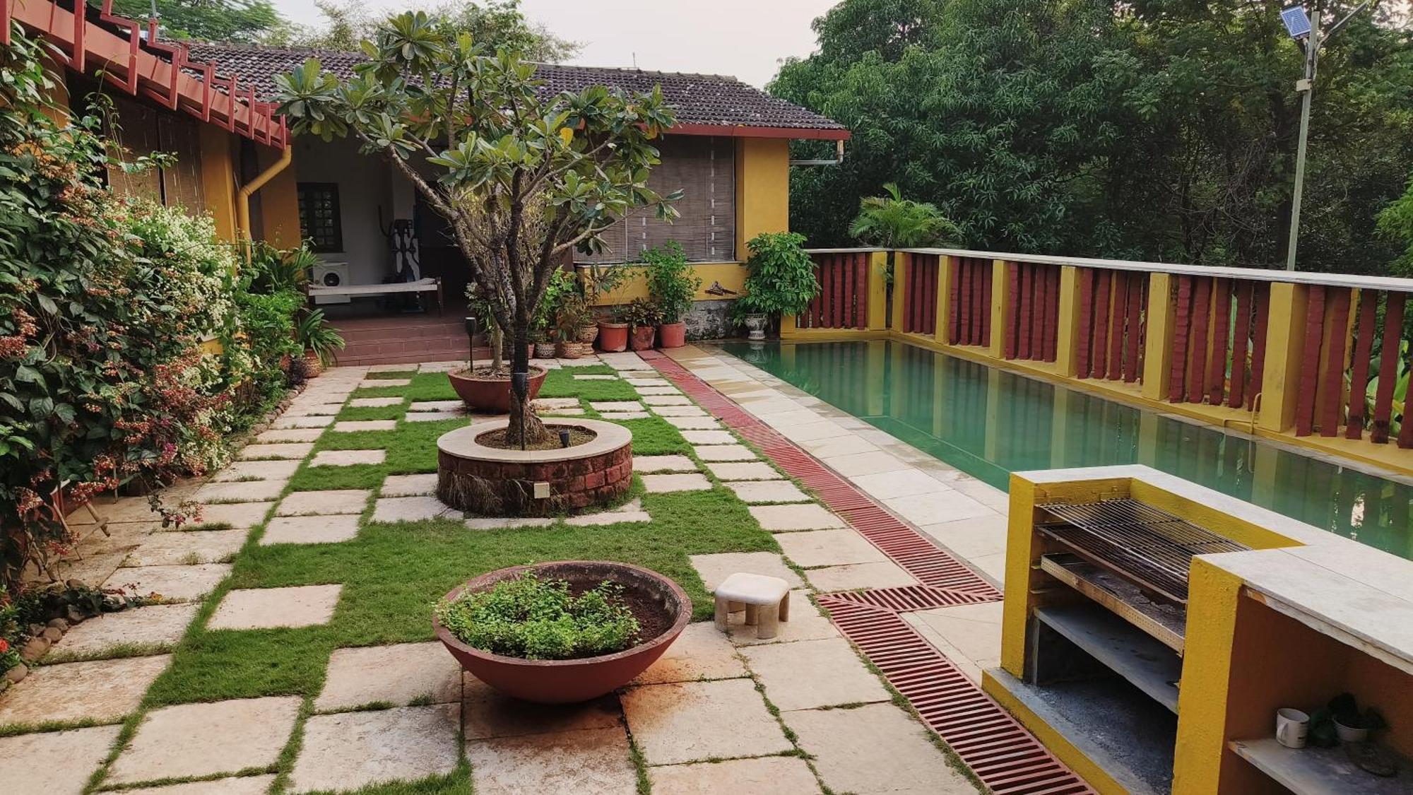 Sohana Eco Retreat Farmhouse - Karjat Chinchavli Eksteriør bilde